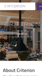 Mobile Screenshot of criteriongroup.com